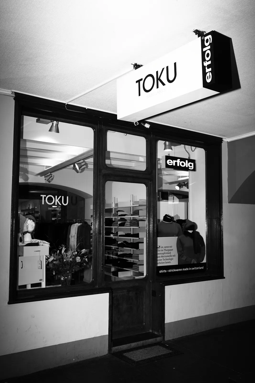 TOKU swiss labels